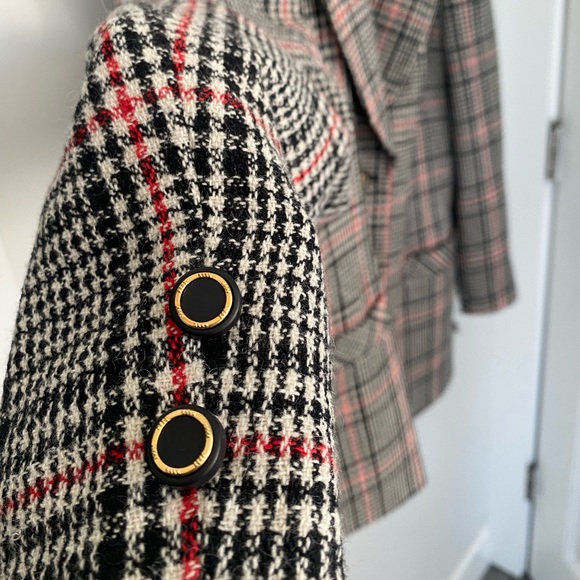 Vintage tweed Blazer L-XL - Picture 3 of 8